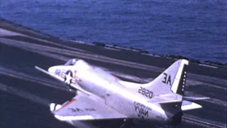 F 03854 F-4 Phantom/Douglas A-4 Skyhawk Carrier Landings