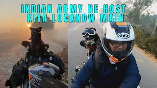 Gopalganj to Lucknow || Stayed at Indian army camp II The Northeast Trip day 55