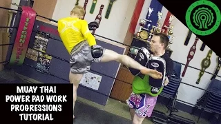 Muay Thai Power Pad Work Progressions Tutorial