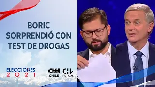 Boric sorprendió al revelar su test de drogas en Debate Anatel