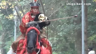 Omi Jingu Shrine Yabusame Horseback Archery 近江神宮流鏑馬神事