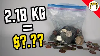 I Sorted 2 Kilograms of Foreign Coins, How Much Was it Worth?