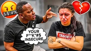 Calling My Wife "INSECURE" PRANK To See Her Reaction...*NEVER AGAIN*