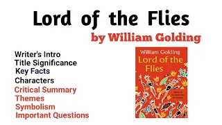Lord of the Flies by William Golding Summary (Urdu) Hindi | Lord of the Flies in English Literature