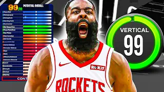 NBA 2K24 JAMES HARDEN BUILD - THIS 6'6 ISO BUILD IS DOMINATING! BEST POINT GUARD BUILD NBA 2K24