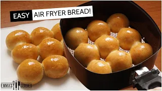 AIR FRYER BREAD! Soft Air Fryer Bread Rolls