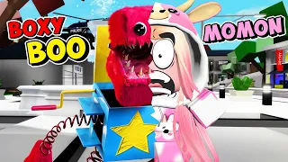 MOMON DI CULIK!! DAN DI UBAH MENJADI BOXY BOO PROJECT PLAYTIME ft @BANGJBLOX | ROBLOX