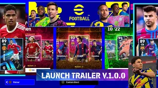 efootball 2022 season 1 Official Launch Trailer v.1.0.0