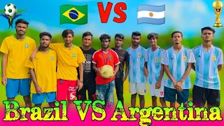 Brazil VS Argentina FIFA World Cup 2022 | Omor On Fire | BAD BROTHER | It's Omor | JS Bondhu Studia