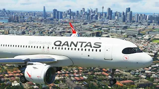 Flight Simulator 2020 | SPECTACULAR Approach into Sydney in 4K | REPLAY MOD