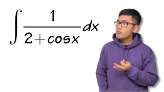 integral of 1/(2+cos(x)) , Weierstrass substitution