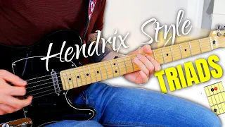 Hendrix Combined This With Barre Chords and You Should Too... | Intermediate Rhythm Guitar Lesson