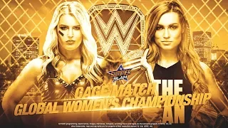 WWE 2K19 Universe Mode  - Summerslam - Toni Storm v Becky Lynch - Steel Cage - Global Championship