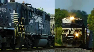 NS Mixed Freight Train with High Hood GP38-2