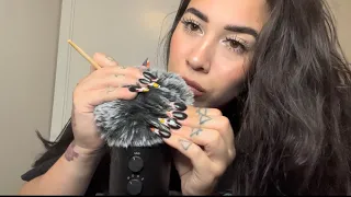 ASMR Bug Searching/Scalp Checking On Fluffy Mic (experimental first RP)