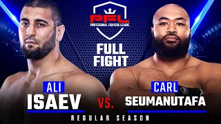 Full Fight | Ali Isaev vs Carl Seumanutafa | PFL 6, 2019