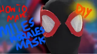 How To Make: Miles Morales Mask