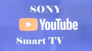 Не работает YouTube Smart TV SONY