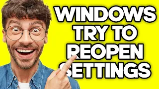 How To Fix Something Went Wrong Try to Reopen Settings Later in Windows (2023)