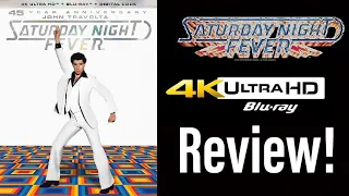 Saturday Night Fever (1977) 4K UHD Blu-ray Review!