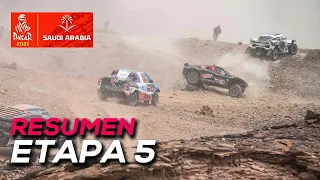 Sainz: "Esto no es el Dakar, parece una gymkhana" | Resumen Etapa 5 Dakar 2021 | SoyMotor.com