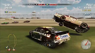 NASCAR The Game 2011 Crashes #3