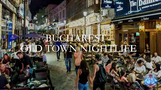 🇷🇴 BUCHAREST NIGHTLIFE | ROMANIA | August 2023, 4K walk tour 🇷🇴