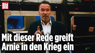 „Europa finanziert den russischen Krieg“ | Arnold Schwarzenegger ist wütend