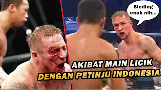 Ini Mah… Namanya CARI MATI‼️ Balasan Petinju Indonesia Saat Dicurangi Lawan