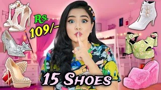 I Bought 15 Shoes From MEESHO & Emptied My Bank Account 👠😭 Nilanjana Dhar