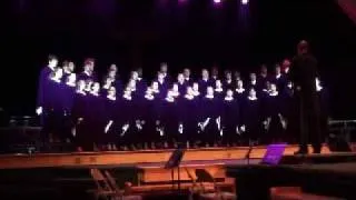 Houghton College Choir:  All My Heart This Night Rejoices
