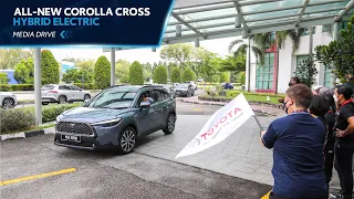 All-New Corolla Cross Hybrid Electric Media Drive