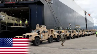 Hundreds of US Military Vehicles and Equipment Deploy to Philippines, for Upcoming Balikatan drill