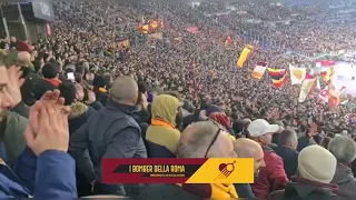 Roma Verona, "superfantastica": i cori della Curva Sud per il ritorno allo stadio dei Fedayn