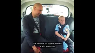 Pep guardiola perfect response to a kid who asked about Messi joining man city