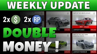 GTA Double Money This Week | GTA ONLINE WEEKLY UPDATE, DISCOUNTS & TRIPLE BONUSES (All Garages -40%)