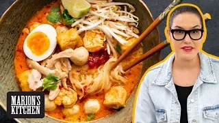 My ultimate guide to making laksa from scratch | Malaysian Laksa Lemak - Marion's Kitchen