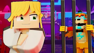 VANESSA PUTS GLAMROCK FREDDY ON LOCKDOWN!? | Minecraft FNAF Security Breach Animation