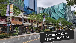 Tour of Uptown BGC & Mitsukoshi Mall, Bonifacio Global City, Manila @ Philippines 🇵🇭