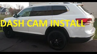 Volkswagen Atlas - Dash Camera Install