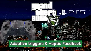 GTA V PS5 Adaptive Triggers & Haptic Feedback