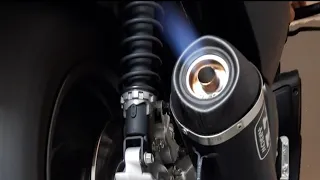 Yamaha X max 250 Arrow exhaust sound