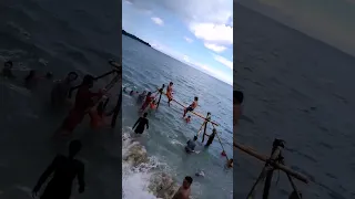 Bamboo Boxing sa Dagat