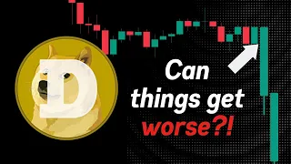 CAN THINGS GET WORSE FOR DOGECOIN? DOGE PRICE PREDICTION #dogecoin #doge #dogenews