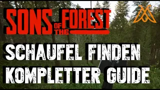 Sons of the Forest - Schaufel finden & bekommen Guide Deutsch | Fundort | Tauchanzug & Seilgewehr