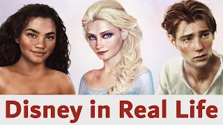 Disney Characters as Real People | Part 2