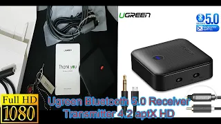 Ugreen Bluetooth 5.0 Receiver Transmitter 4.2 aptX HD | Unboxing | Ultra HD