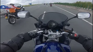 King's Day Ride Out 2022 on the Yamaha FZ6-S