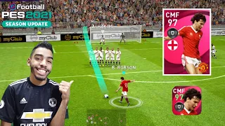 B. ROBSON 97 Rated Review (iconic moment)🔥 U will love this card ❤ pes 2021 mobile