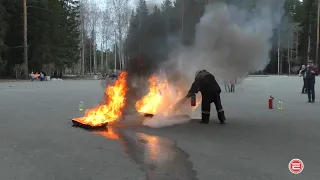 Испытаны огнём. В Ревде прошёл слёт дружин юных пожарных